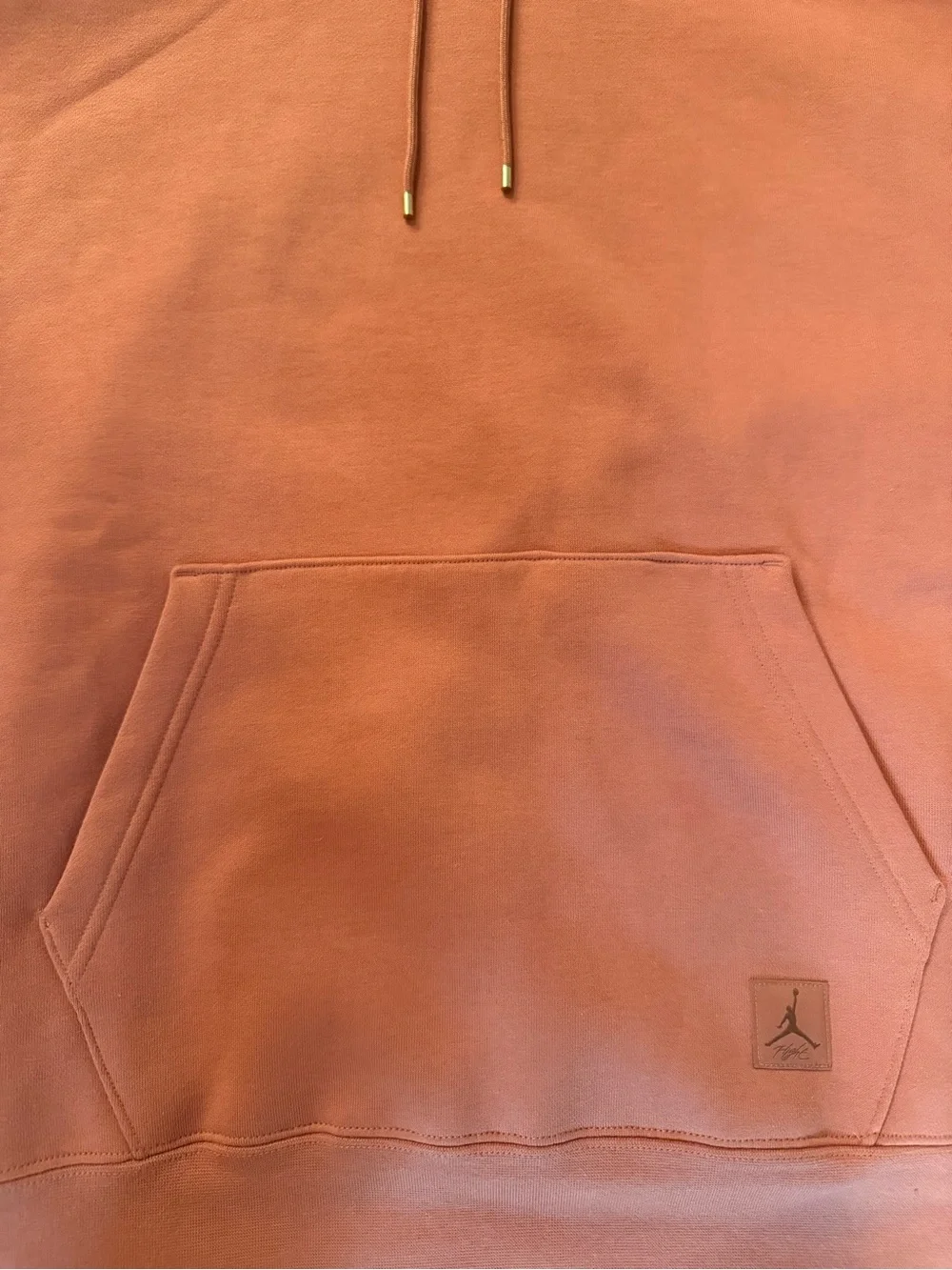 Nike Air Jordan Men's Brick Red Hoodie - Size  Medium Worn Once